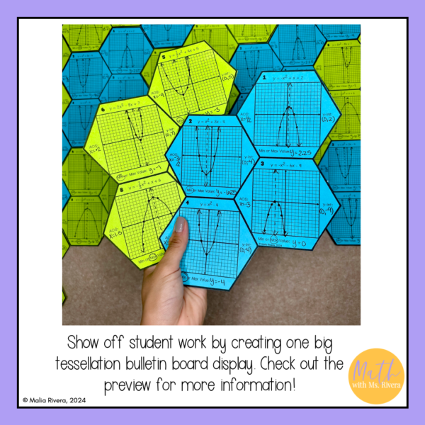 Graphing Quadratics in Standard Form Collaborative Tessellation Thumbnail 2