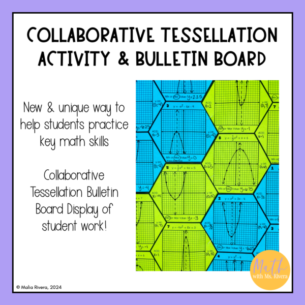 Graphing Quadratics in Standard Form Collaborative Tessellation Thumbnail 1