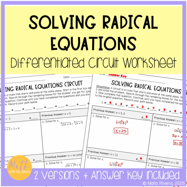 solving-radical-equations-differentiated-circuit-worksheet-COVER