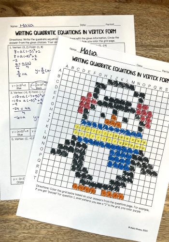 Winter Math Activities - Color by Number Penguin Worksheet