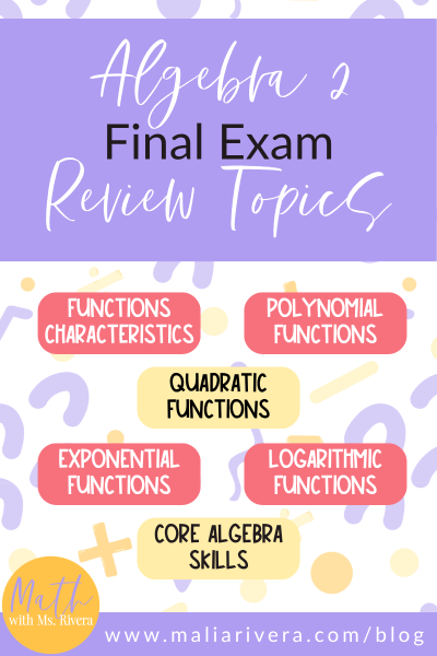 algebra-2-review-topics